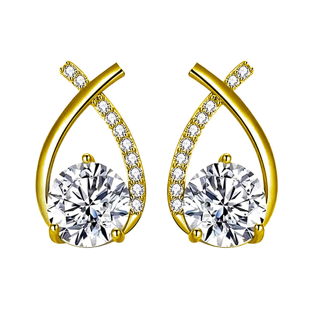 Arielle Earrings | White gold